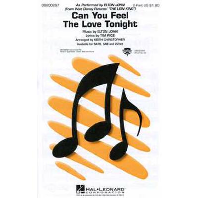 0073999002676 - Can you feel the love tonight 0073999002676 - Can you feel the love tonight