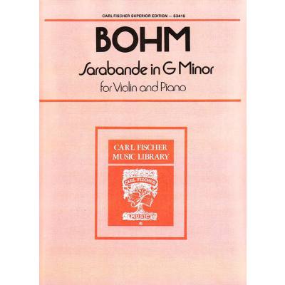 0798408035754 - Sarabande g-moll