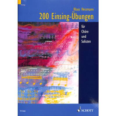 9783795755997 - 200 Einsingübungen für Chöre + Solisten 9783795755997 - 200 Einsingübungen für Chöre + Solisten