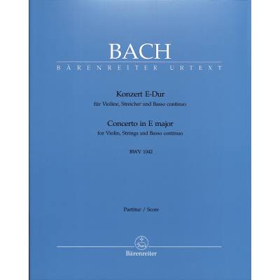 Konzert 2 E-Dur BWV 1042
