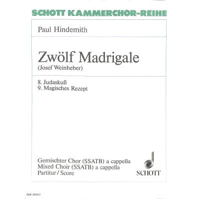 9790001101615 - Judaskuss + magisches Rezept (aus 12 Madrigale) 9790001101615 - Judaskuss + magisches Rezept (aus 12 Madrigale)
