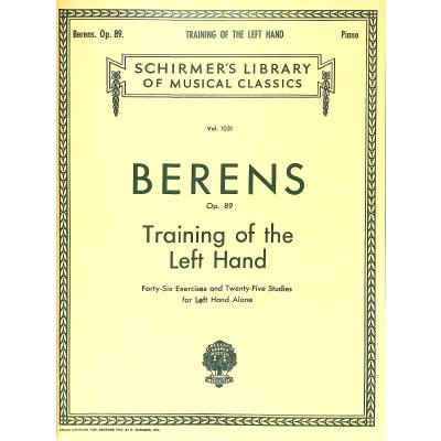 0073999574609 - Training of the left hand op 89