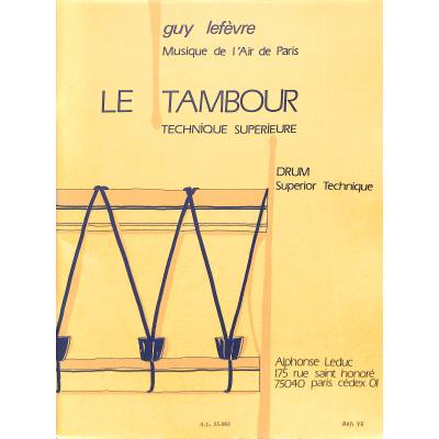9790046259623 - Le tambour - technique superieure