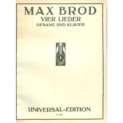 0803452059301 - 4 Lieder