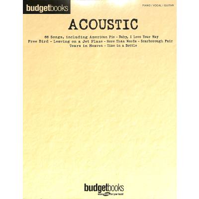 0884088328573 - Noten Budget books - acoustic HL 311857 - 66 unplugged Titel