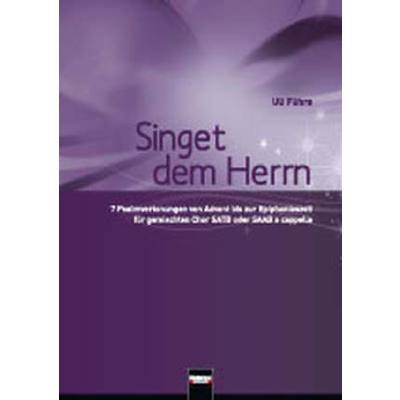 9783850615785 - Singet dem Herrn - 7 Psalmvertonungen 9783850615785 - Singet dem Herrn - 7 Psalmvertonungen