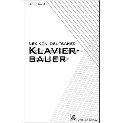 9783923639373 - Lexikon deutscher Klavierbauer