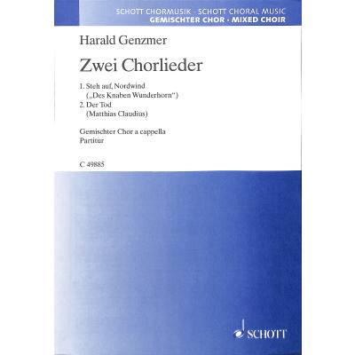9790001127301 - 2 Chorlieder