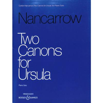 0073999027457 - 2 Canons for Ursula