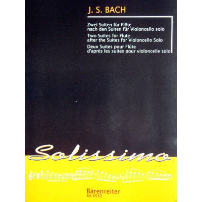 9790006505708 - 2 Suiten nach BWV 1007 + 1009 9790006505708 - 2 Suiten nach BWV 1007 + 1009