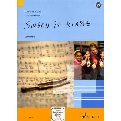 9783795701666 - Singen ist klasse Lehrerband m DVD - Ralf Schnitzer Kartoniert (TB)