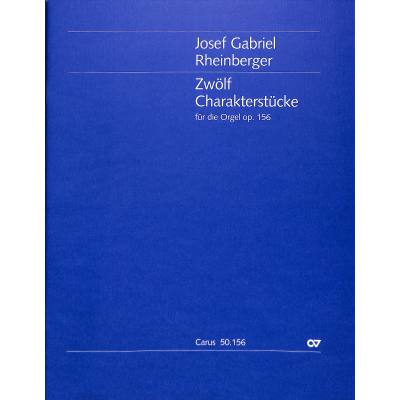 9790007086282 - 12 Charakterstücke op 156