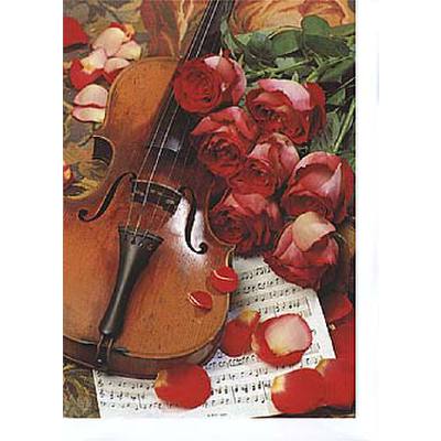 4017146020393 - Doppelkarte Violine + Rosen 4017146020393 - Doppelkarte Violine + Rosen