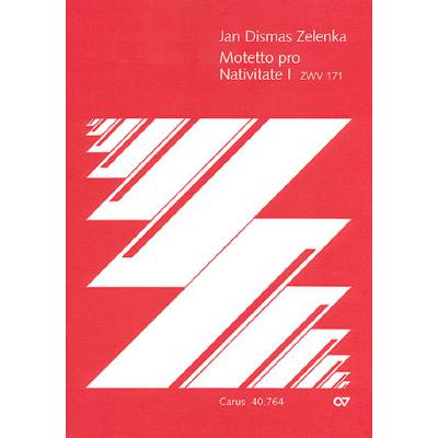 9790007074289 - Motetto pro nativitate 1 ZWV 171