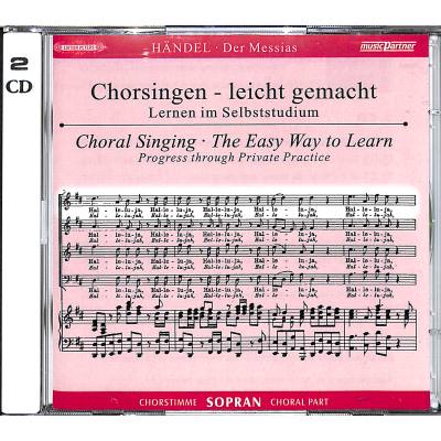 4013788003169 - Der Messias HWV 56 Chorstimme Sopran 2 Audio-CDs - Georg Friedrich Händel (Hörbuch)