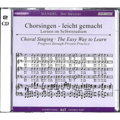 4013788003176 - Der Messias HWV 56 Chorstimme Alt 2 Audio-CDs - Georg Friedrich Händel (Hörbuch)