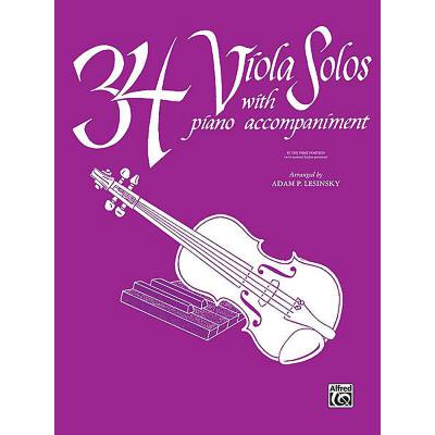 0029156077988 - 34 Viola solos