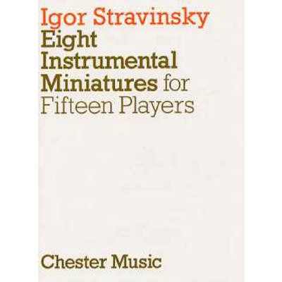 9780711954793 - 8 Instrumental miniatures for 15 players 9780711954793 - 8 Instrumental miniatures for 15 players