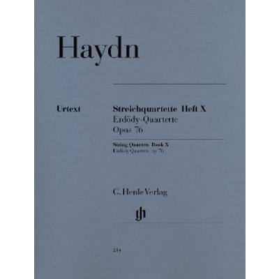 9790201802145 - Streichquartette Heft X op76 Nr 1-6 - Joseph - Streichquartette Heft X op 76 (Erdödy-Quartette) Haydn Kartoniert (TB)