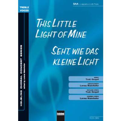 9790500228172 - This little light of mine - seht wie das kleine Licht 9790500228172 - This little light of mine - seht wie das kleine Licht