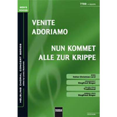 9790502021801 - Venite adoriamo - nun kommet alle zur Krippe