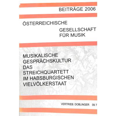 9783900695811 - Musikalische Gesprächskultur
