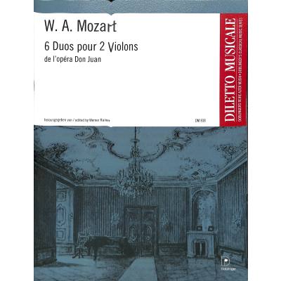 9790012162599 - 6 Duos (Don Giovanni) 9790012162599 - 6 Duos (Don Giovanni)