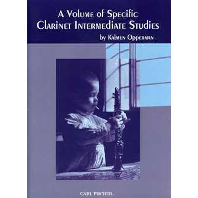 0798408074913 - A volume of specific clarinet intermediate studies