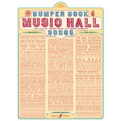 9780571532223 - The bumper book of music hall songs