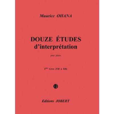 12 Etudes d'interpretation 2 (Nr 7-12)