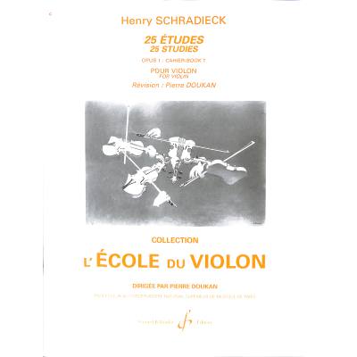 9790043042808 - 25 Etudes Bd 1 op 1 9790043042808 - 25 Etudes Bd 1 op 1
