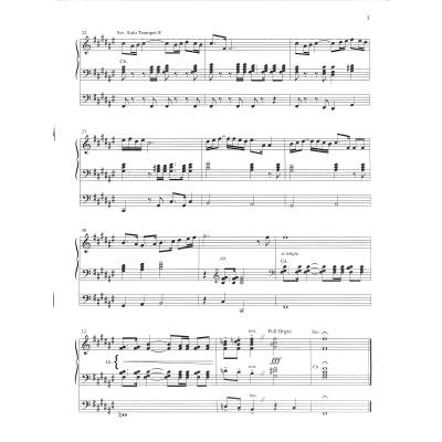 festive trumpet tune festive trumpet tune david german sheet music