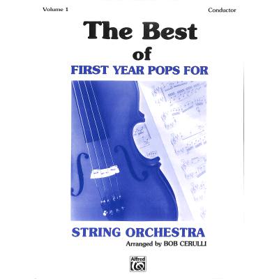 Best of first year pops for string orchestra 1