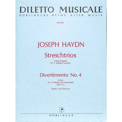 9790012154945 - Trio 4 Es-Dur Hob 54 9790012154945 - Trio 4 Es-Dur Hob 54