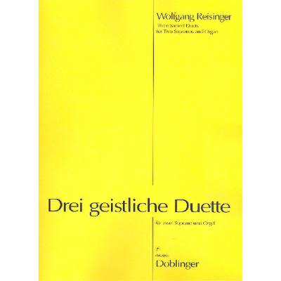 9790012189367 - 3 geistliche Duette