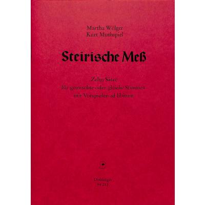 9790012185734 - Steirische Mess 9790012185734 - Steirische Mess