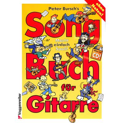 9783802403668 - Peter Burschs Songbuch für Gitarre m Audio-CD - Peter Bursch Kartoniert (TB)