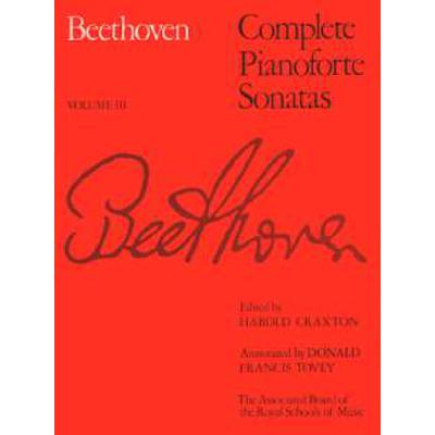 9781854720559 - Complete pianoforte Sonatas 3