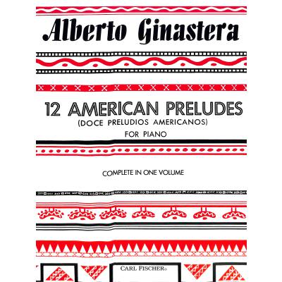 0798408039561 - 12 american Preludes op 12 0798408039561 - 12 american Preludes op 12