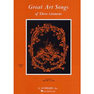 0073999296105 - Great art songs of three centuries