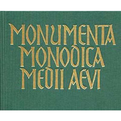 9783761814833 - Monumenta menodica medii aevi 5