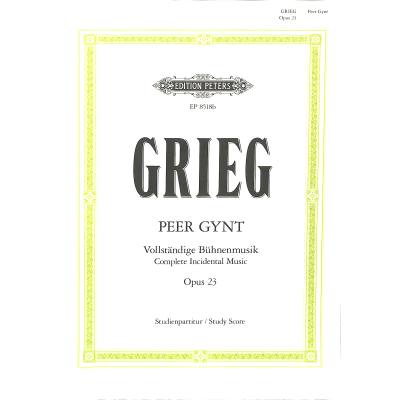 9790014105402 - Peer Gynt op 23 vollständige Bühnenmusik 9790014105402 - Peer Gynt op 23 vollständige Bühnenmusik