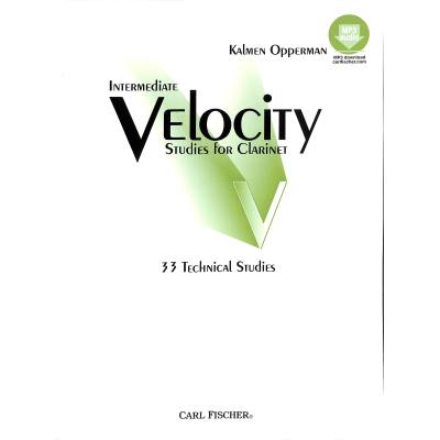 0798408033347 - Intermediate velocity studies for clarinet 0798408033347 - Intermediate velocity studies for clarinet