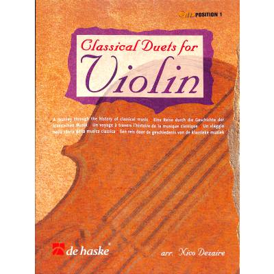 9789043108331 - Classical duets for violin