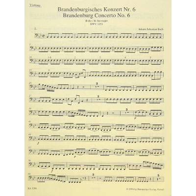 Brandenburgisches Konzert 6 B-Dur BWV 1051