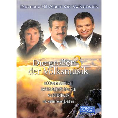 9790501340316 - Die grossen 3 der Volksmusik