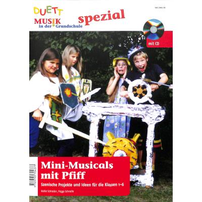 9783795704377 - Mini-Musicals mit Pfiff m Audio-CD - Frigga Schnelle Heike Schrader Geheftet