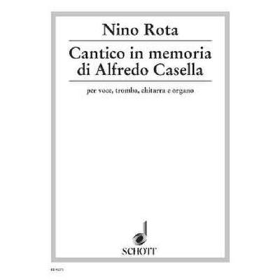 9790001128827 - Cantico in memoria di Alfredo Casella 9790001128827 - Cantico in memoria di Alfredo Casella