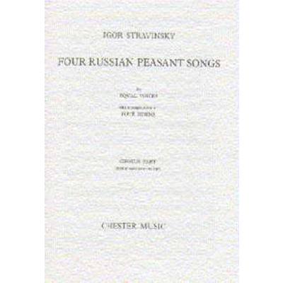 9780711953178 - 4 Russian peasant songs