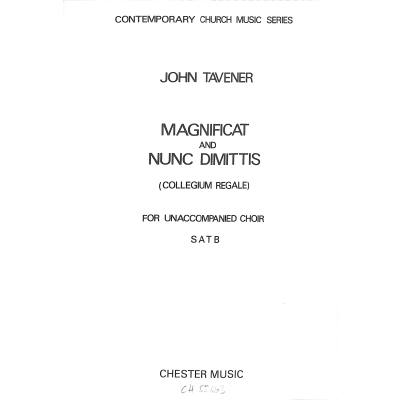 9780711928176 - Magnificat + Nunc dimittis (collegium regale)